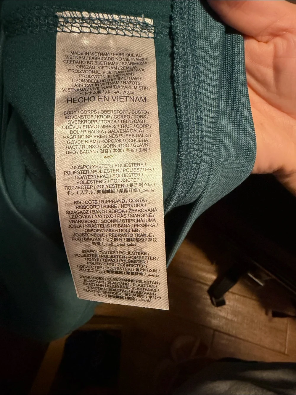 Nike Dri-FIT Teal Green Hooded Jacket